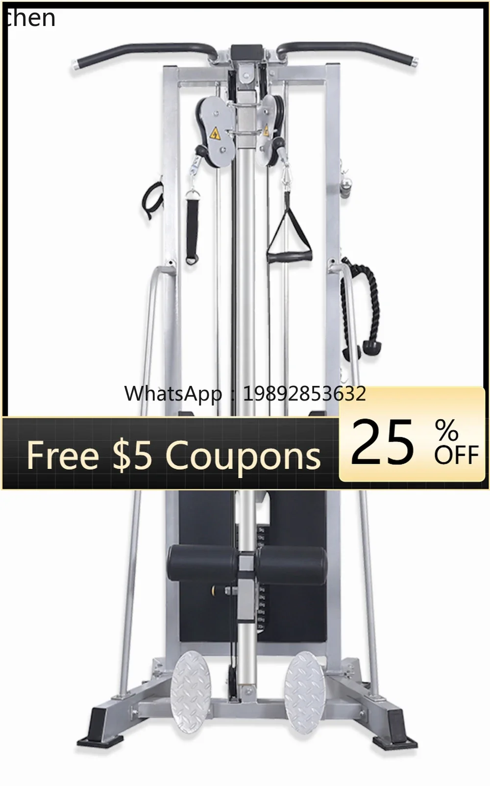 a-15unilateral bird gantry household small strength multi-function high and low pull comprehensive trainer rowing