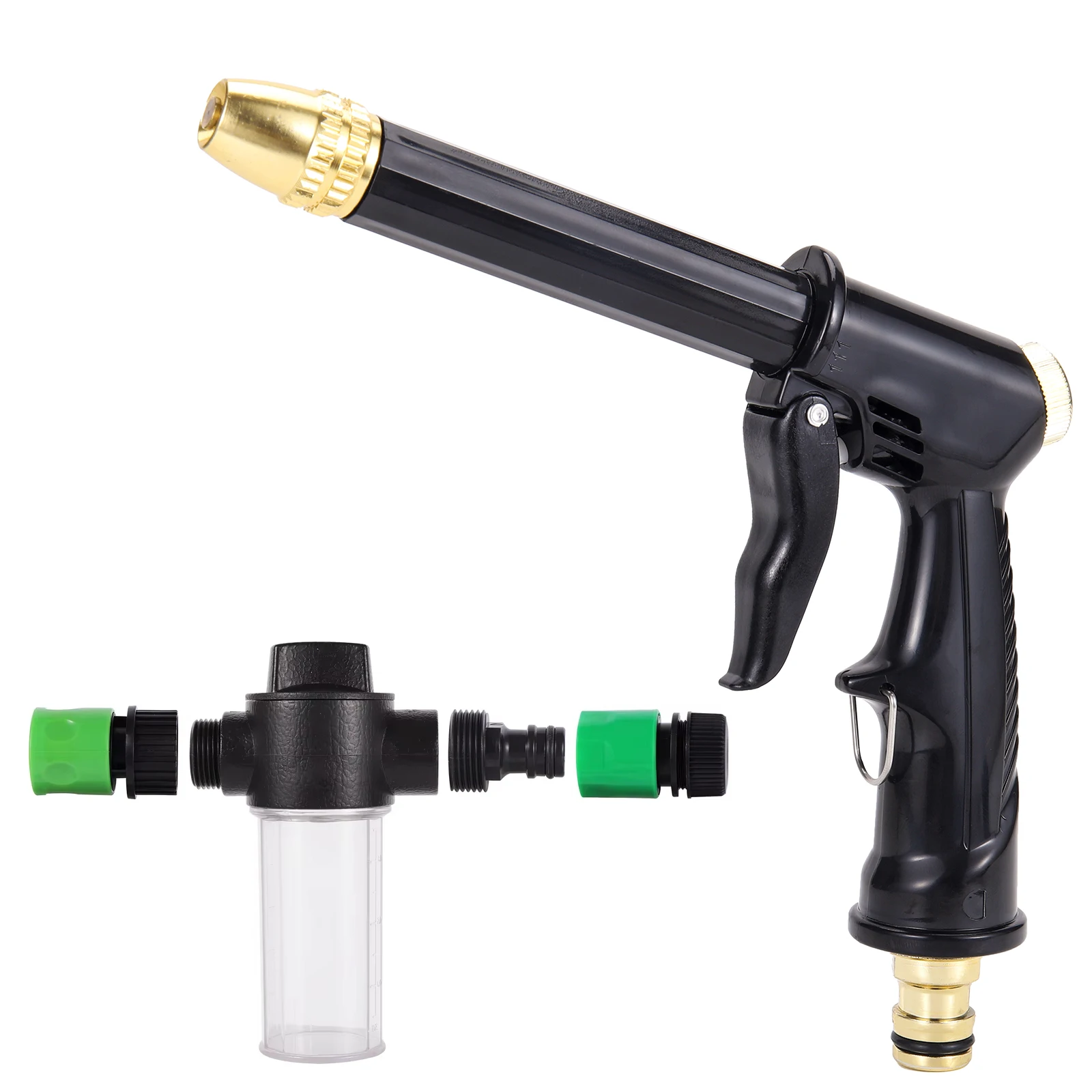 1Pc High Pressure Water Gun Garden Lawn Flower Bed Watering Irrigation Sprinkler Guns Car Washing Floor Cleaning Spray Gun