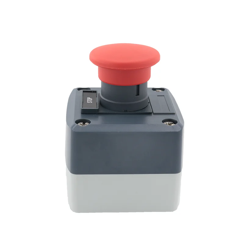 Emergency Stop Mushroom Switch Head Waterproof Control Box Push Button Switch Station SAL LA68H XALD164 Momentary Spring Return - Image 4