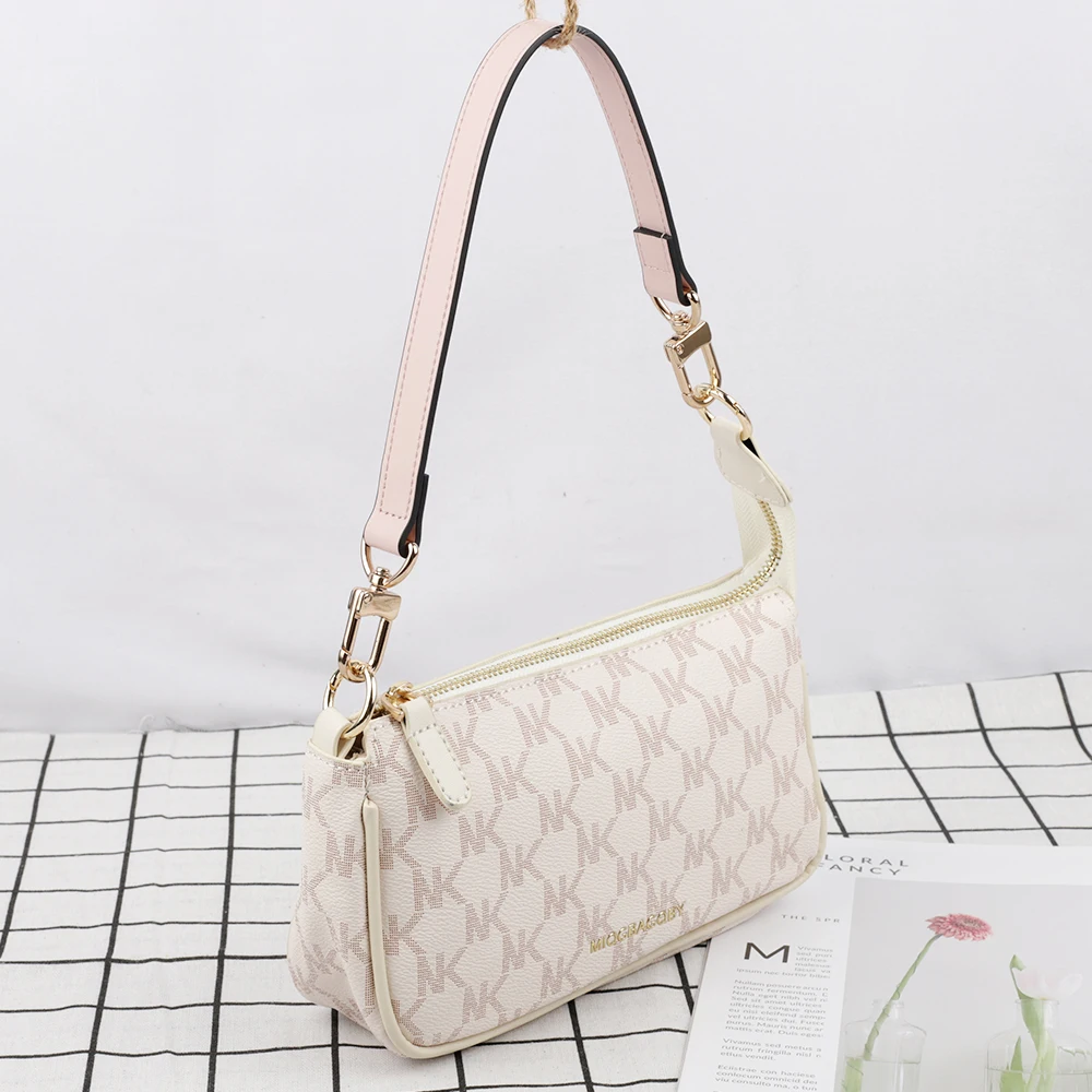 Genuine Leather Bag Strap With Silver Gold Hardware Shoulder Strap Handbag Strap For Obag Handle High Quality Bag Accessories