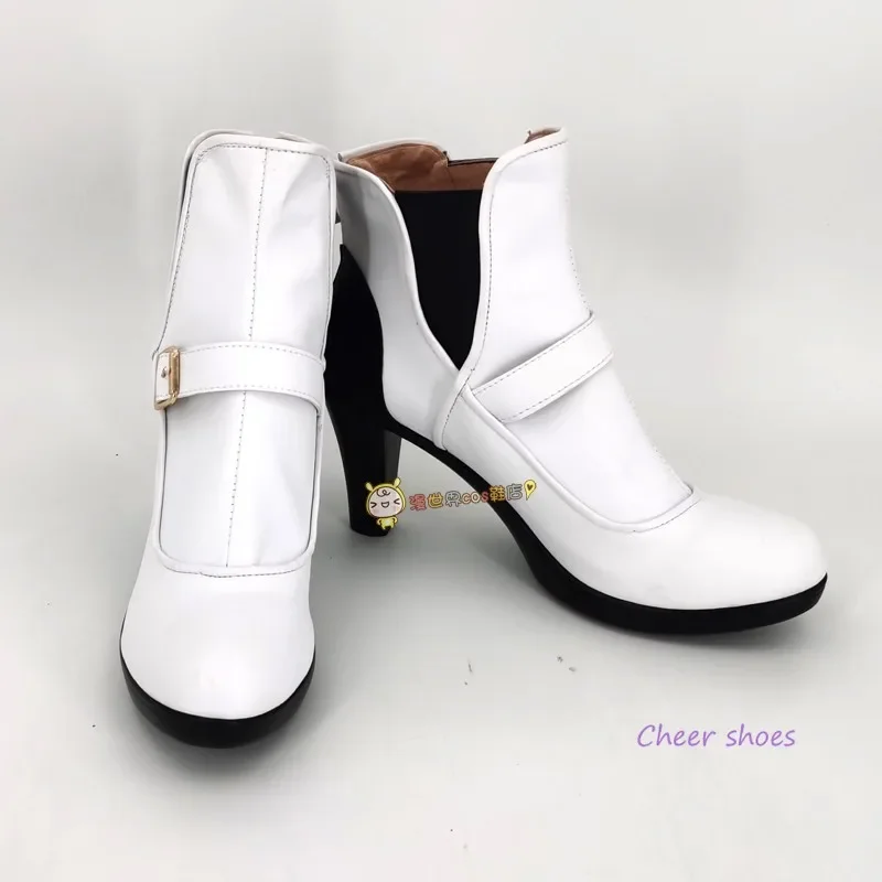 Anime Mamus ume hübsche Derby Agnes Tachyon Cosplay Schuhe Halloween Cosplay High-Heel Stiefel Comic Anime Frauen Cosplay Kostüm Requisite