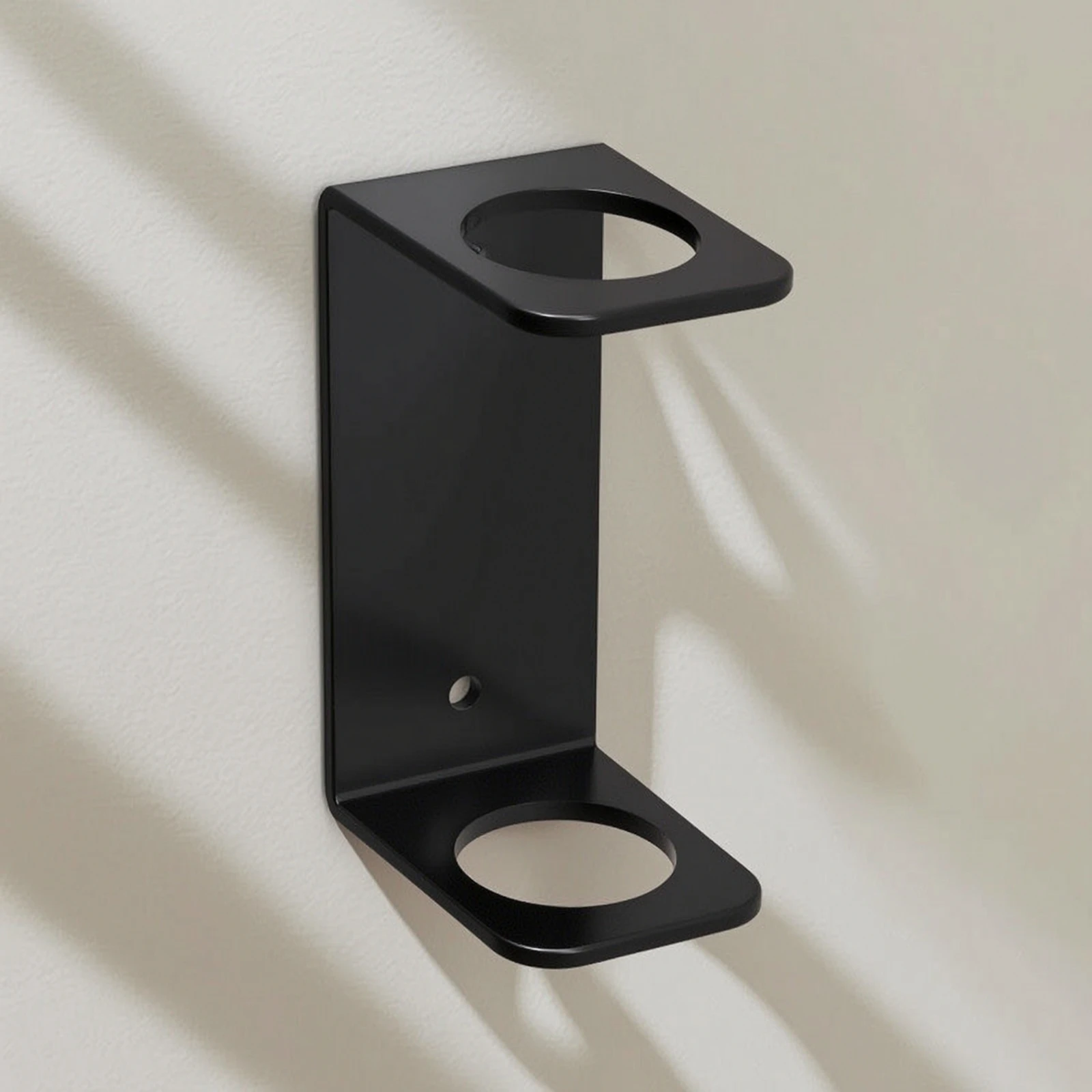 Bar Storage Bracket Space-Saving Bar Holder Wall Hanger Sturdy Rack Slimline for Home Gym view 4