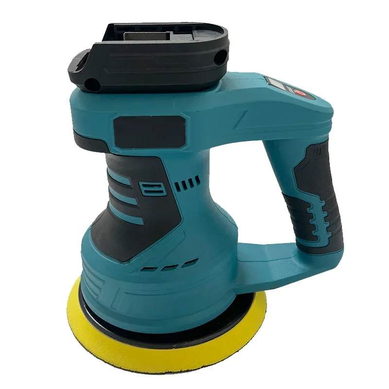 Fit Milwaukee Adjustable Speed Car Polisher & Surface Grinder Machine Digital Display 18V Battery For Makita/Dewalt