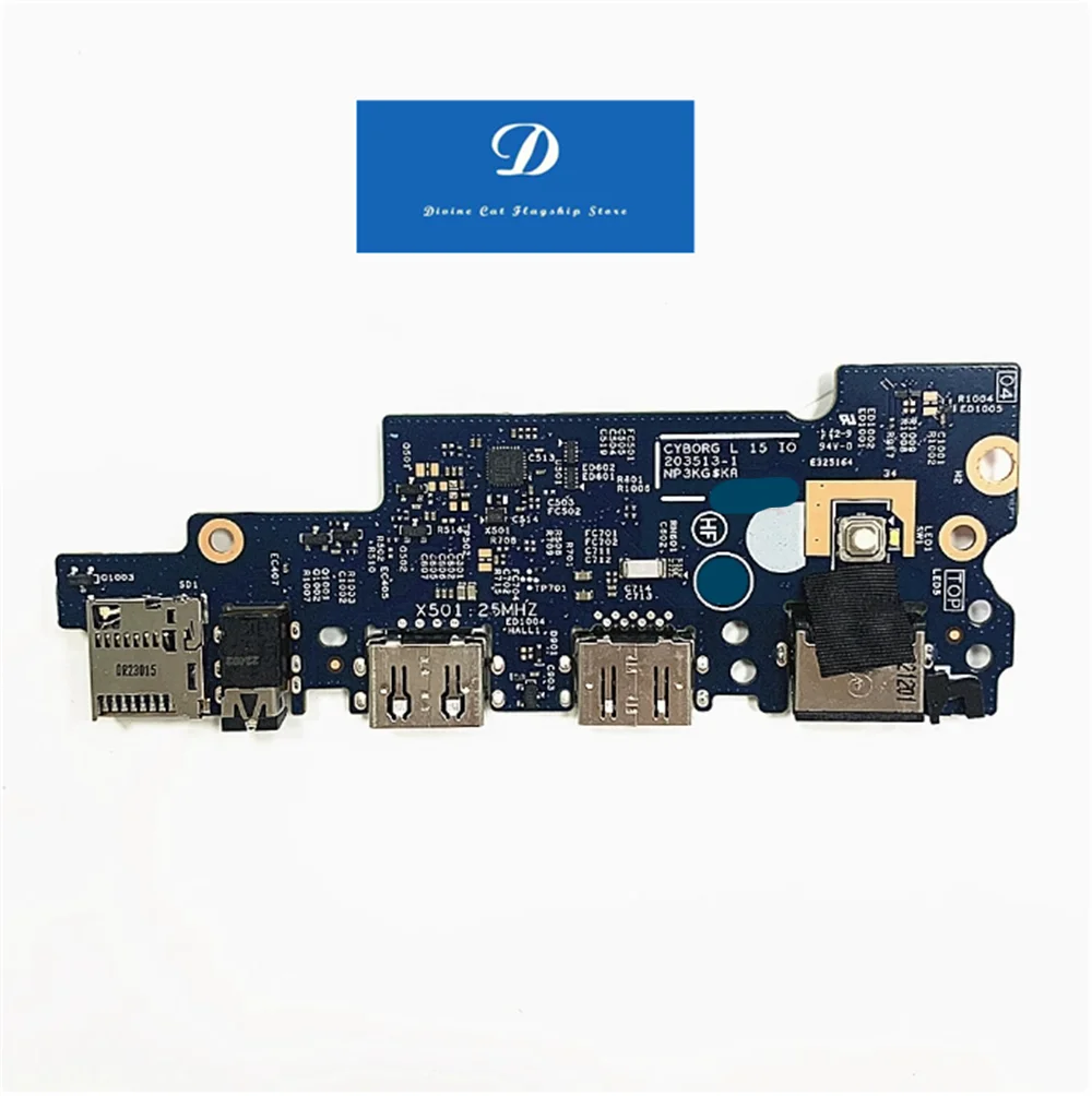 

Новая плата ввода-вывода для Dell Latitude 3520 E3520 203513-1 0MCCDH USB Audio