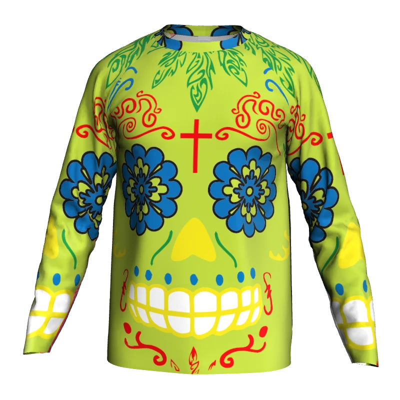 

Men Fishing Shirt Camping Road Bike Jersey MTB Cycling Breathable Motocross Downhill For Wear Cool Out Sport Green Summer Tops