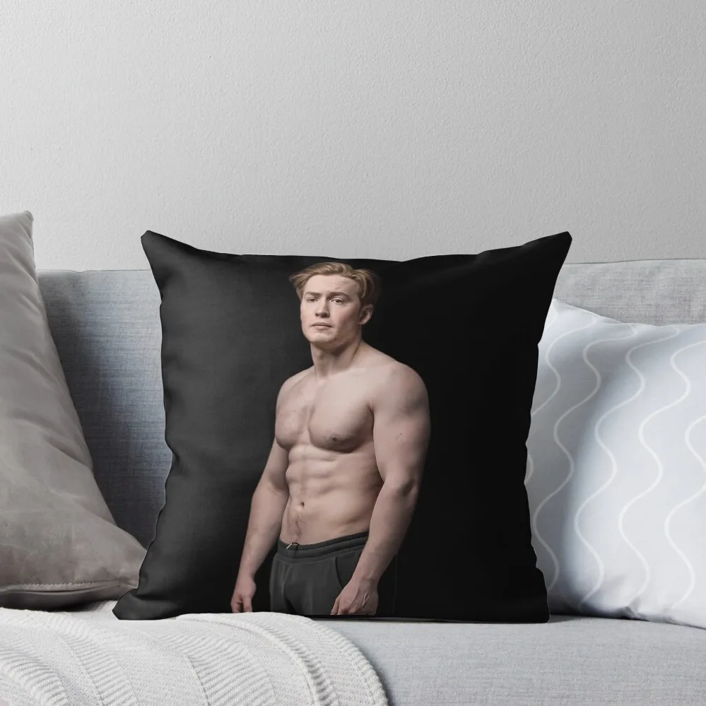 Kit Connor Shirtless Hot Throw Pillow Custom Cushion Photo Sofa Cushions Cover Sofas Covers