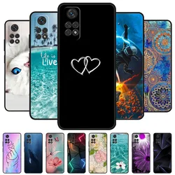 For Redmi Note 11 Pro 5G 4G Case Soft TPU Silicone Bumper Back Cover for Xiaomi Redmi Note11 Pro 11s Phone Case Cartoon Fundas