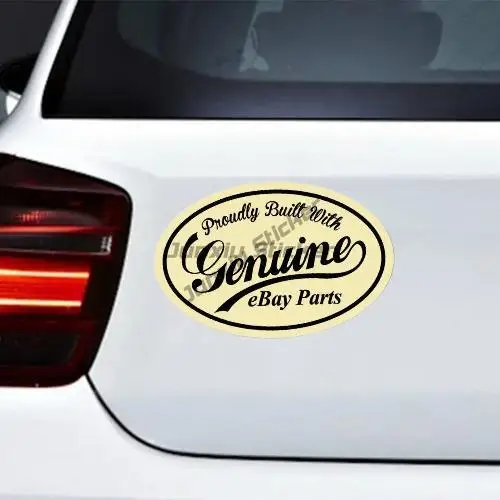 فخور بنيت مع أجزاء موقع ئي باي ملصق مائي سيارة السيارات الوقود سباق غطاء الخدوش الوفير هيكل السيارة الزجاج الأمامي الديكور #2