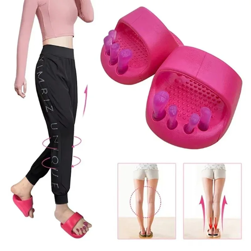 1Pair Foot Arch Trainer Anti-Slip Fitness Leg Toes Plantar Function Collapse Exerciser Muscle Relaxing Thumb Valgus Corrector