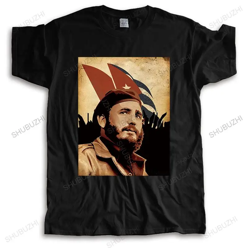 cotton High Quality tshirt men tees Brand Clothing Fidel Castro Che Guevara many color short sleeve tops fashion unisex tees