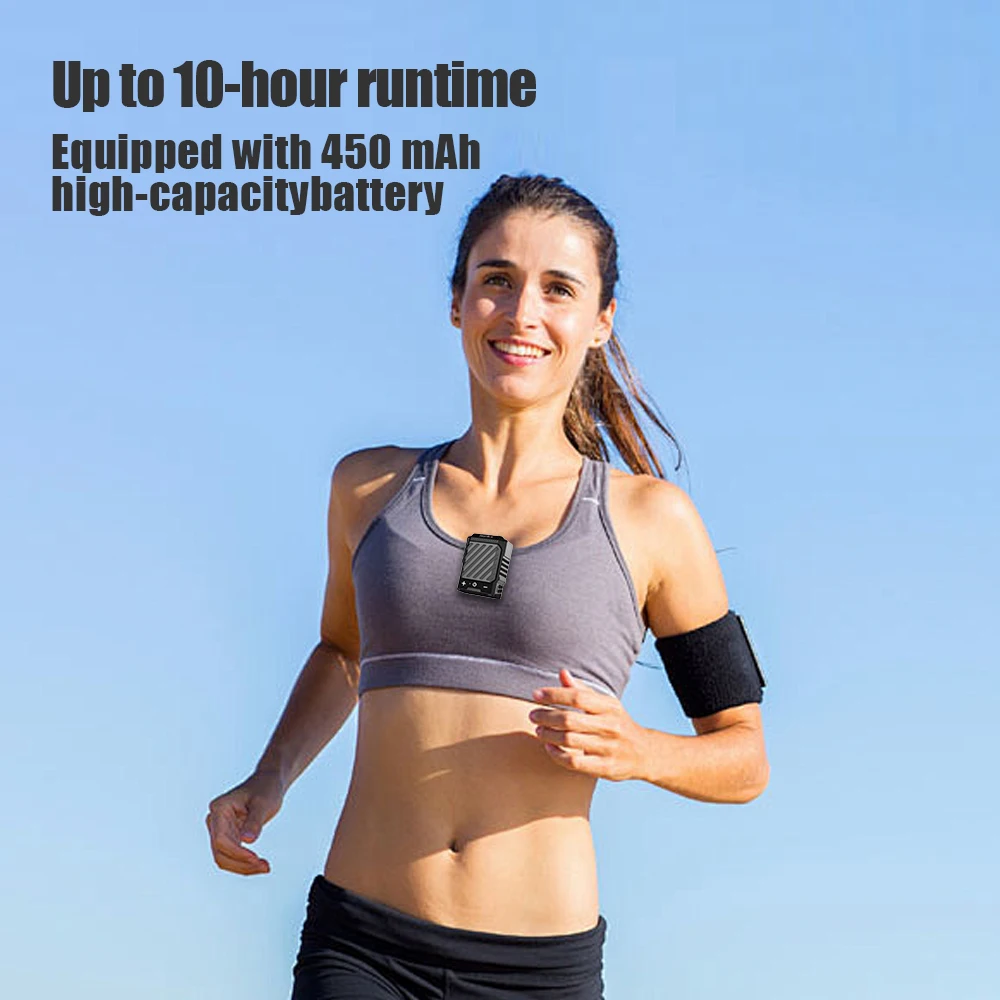 2024 Best Seller AMZ Mini altoparlanti wireless portatili impermeabili IPX7 Altoparlanti indossabili clip-on alimentati a batteria per uso esterno