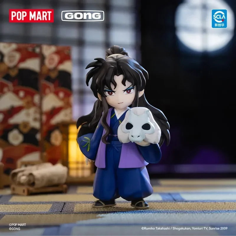POP MART GONG Inuyasha Warring States Journey Series Collectible Figurine Blind Box Home Decor Ornament Genuine Mystery Toy view 5