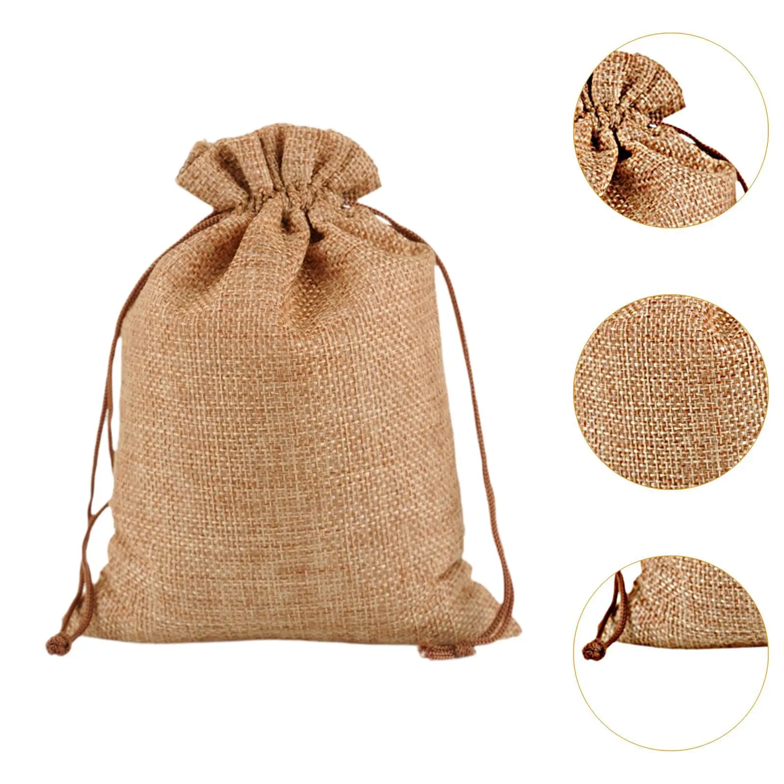 Sacchetti regalo da 50 pezzi con sacchetto per dolcetti con coulisse per generi alimentari, compleanni, Natale