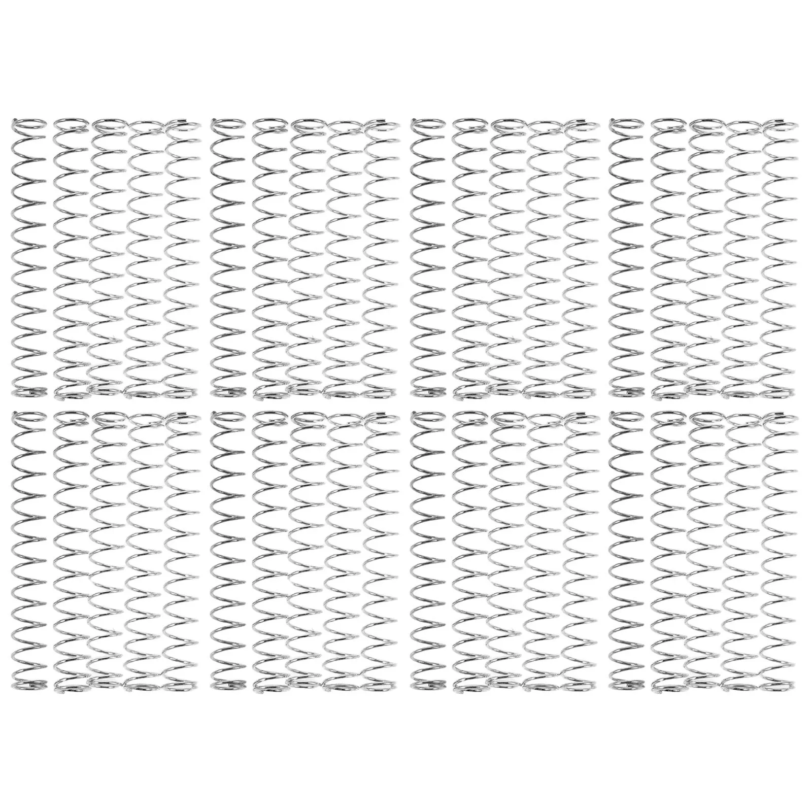 50pcs Ballpoint Pen Spring Replacement Stainless Steel Compression Springs For Retractable Pens Office School Writing Tools