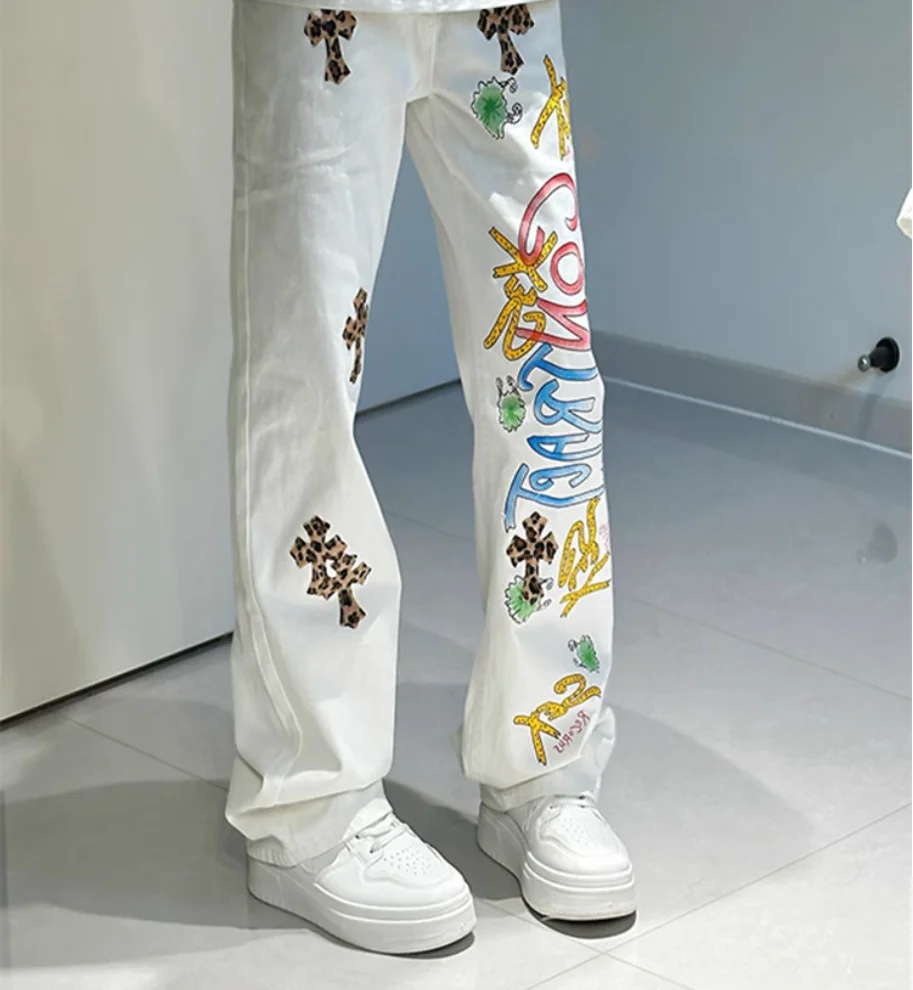 Neue frühling herbst baumwolle plus größe marke junge weibliche frauen mädchen Stickerei streetwear gerade jeans