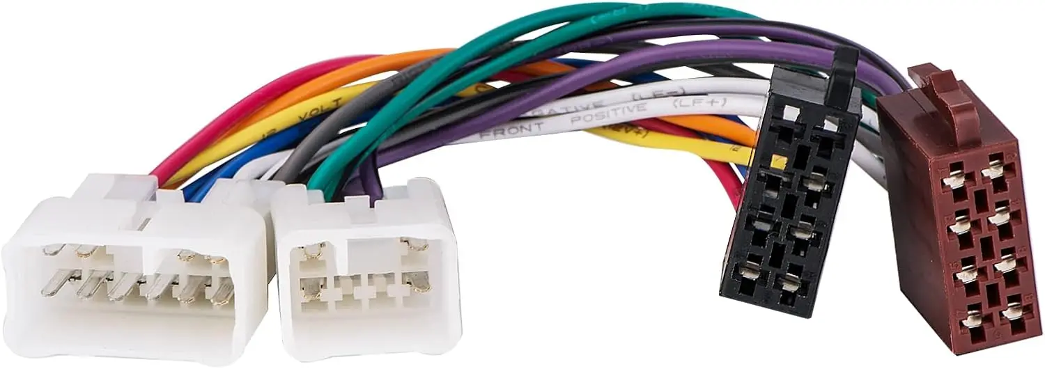 ISO Wire Harness Compatible with Toyota Factory Audio Stereo