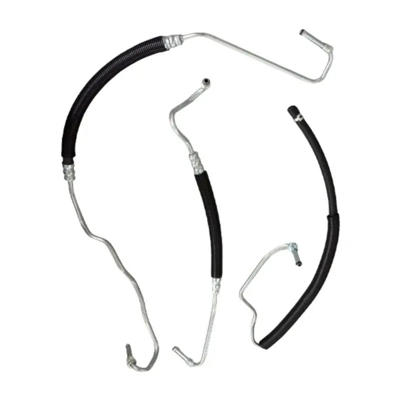 

【GIFT】For Chevy Silverado GMC Sierra 2500 3500 6.6L V8 Turbo 2001-2006 3401260 Power Steering Hose Set Of 3Pcs 15062625 15295841