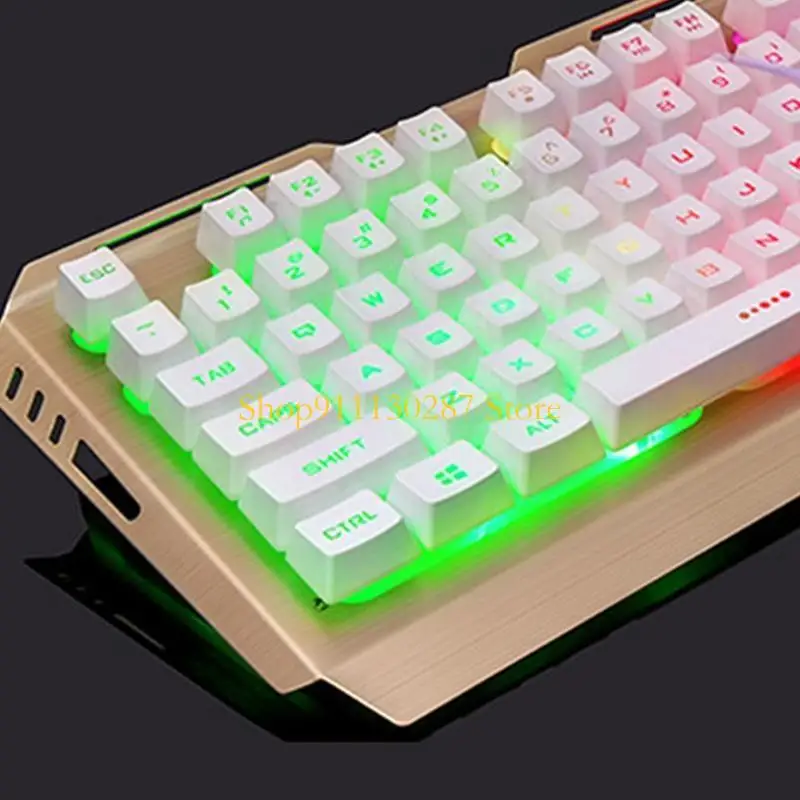 

J1HC Игровые клавиатуры для ПК Универсальные проводные игровые клавиатуры и мыши с RGB-подсветкой