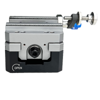 Self Centering Vice Vise Magnet Locator Positioner CNC Workpiece Locator Auxiliary Parallel Magnetic Suction Auxiliary Vise Vice