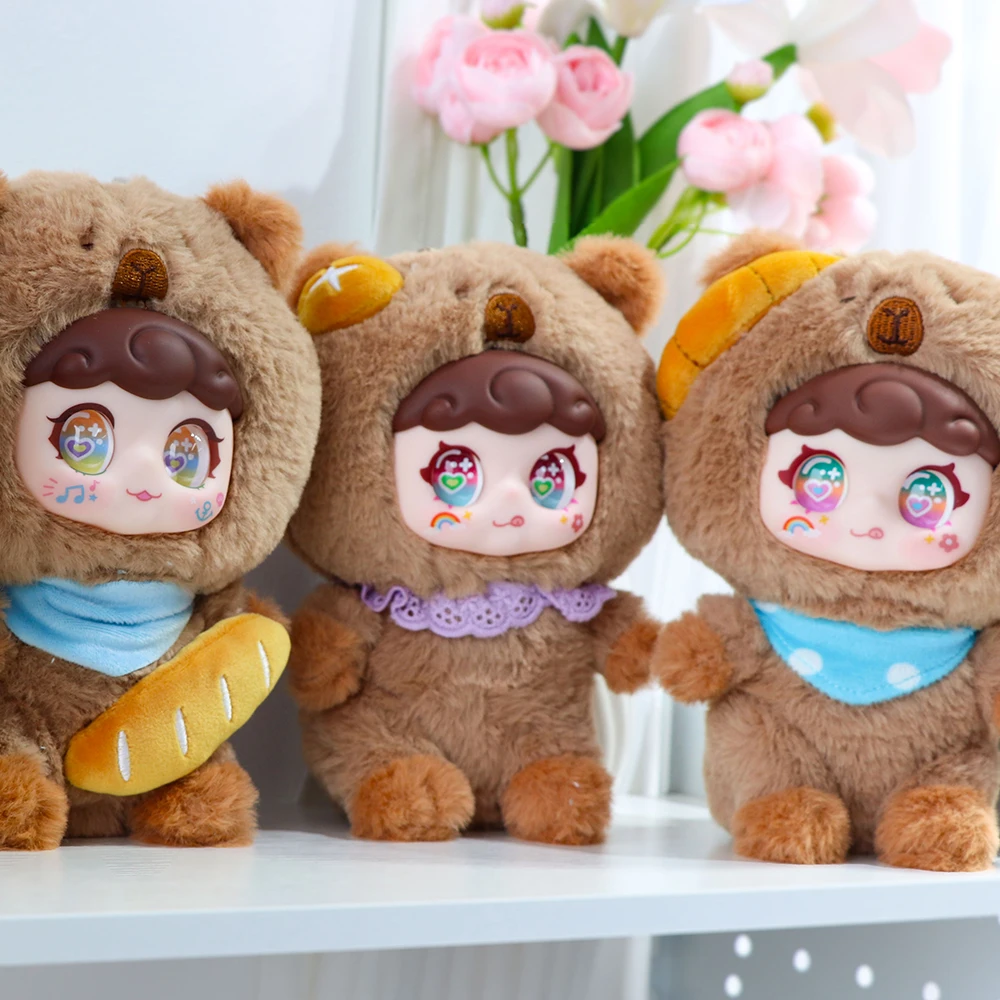 

Брендовая детская модная слепая коробка, милая кукла-медведь, настольный декор, игрушка-сюрприз для детей, подарок на день рождения, коллекционная модная слепая коробка