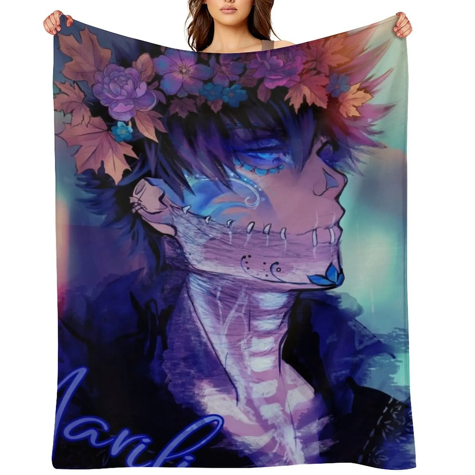 

Dabi - dias de los muertos Throw Blanket Decorative Sofa For Sofa Thin Cute Plaid valentine gift ideas Blankets
