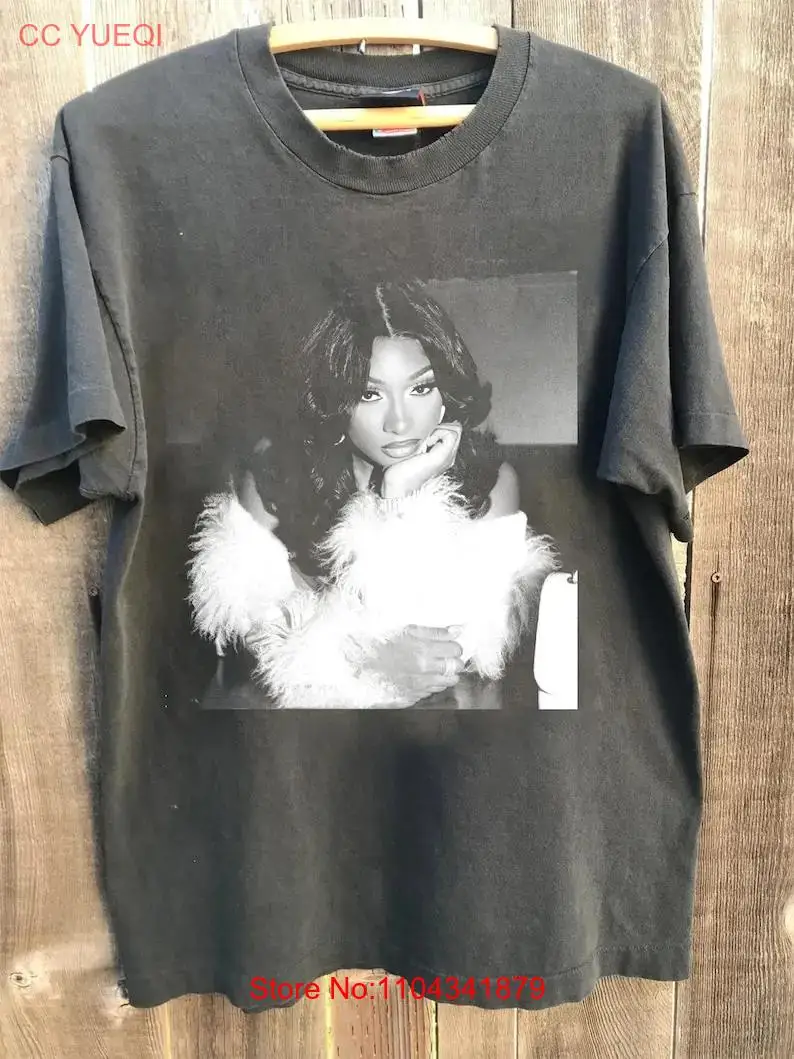 Vintage Megan Thee Stallion T Shirt Funny Music Merch Trendy For  long or short sleeves