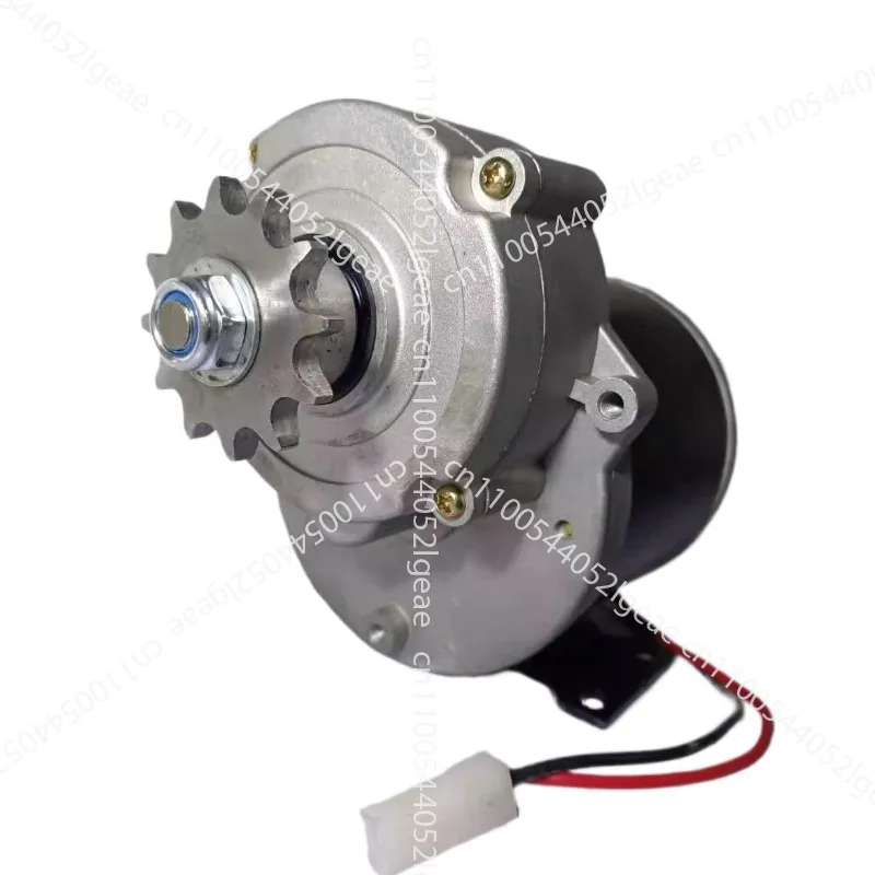 

24V Motor, electric roller, DC motor 600W180 rpm, pulley, frying machine reel
