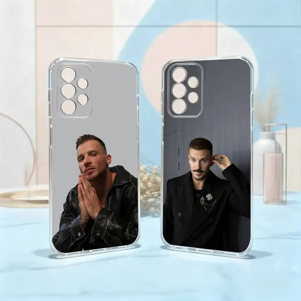 M Pokora-A King  Pop Phone Case For Samsung S25,S24,S21,S22,S23,S30,Ultra,S20,Plus,Fe Transparent Cover