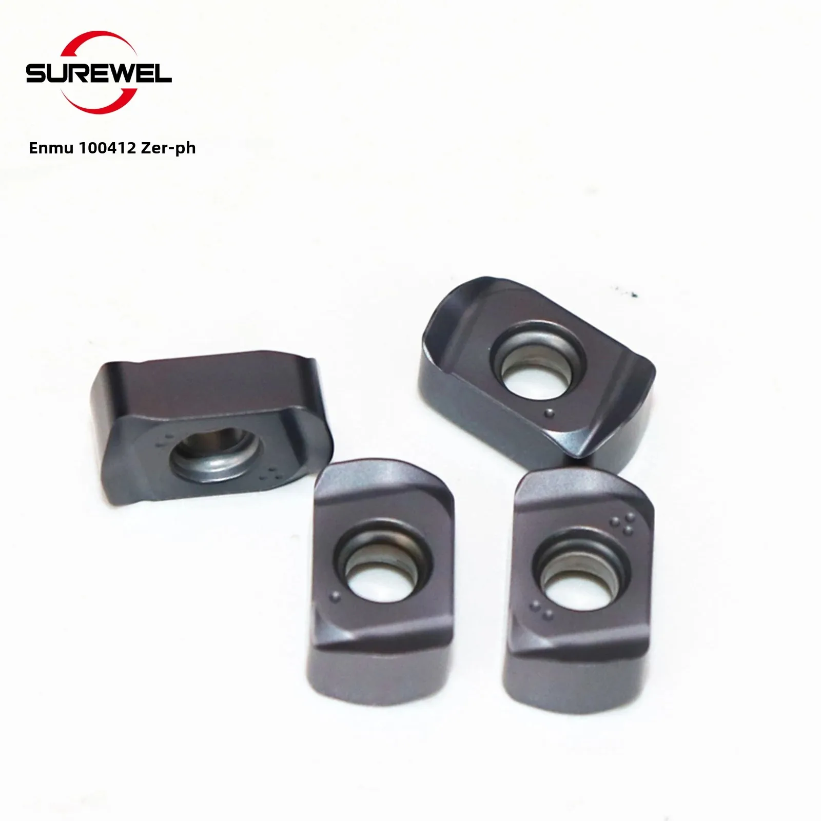 ENMU100412ZER Double Face Cutter Carbide Fast Forward to Milling Inserts Thread Head MXG Stainless Steel Casting CNC Tools