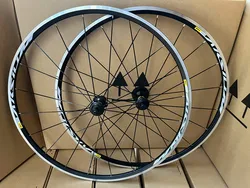 New 700C Aksium Race Road bike 6061 Aluminum alloy bicycle wheelset alloy clincher rims use for 8/9/10/11S QRM FTS-L