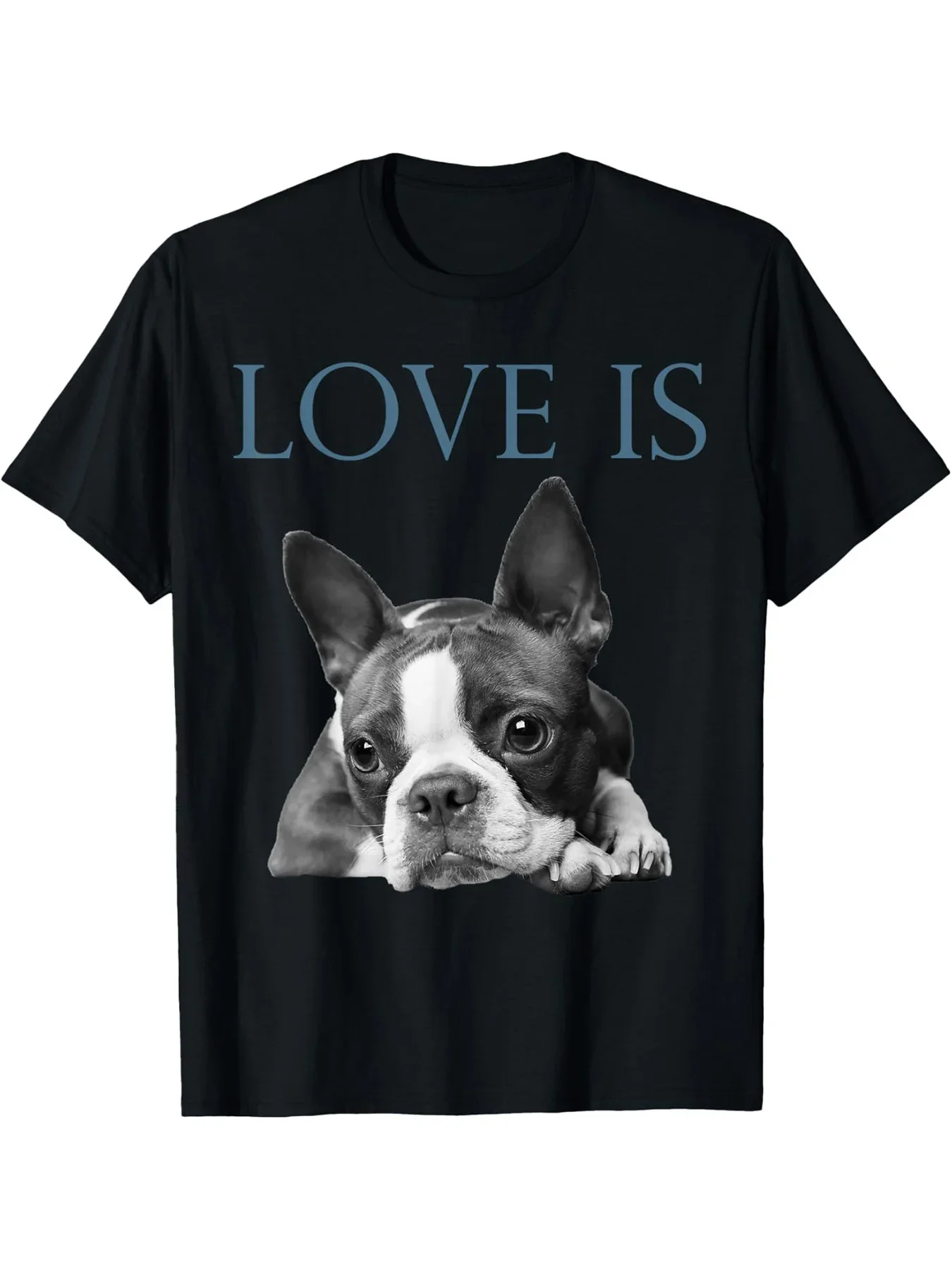 New Love Is a Boston Terrier Bostie Men'S T-Shirt
