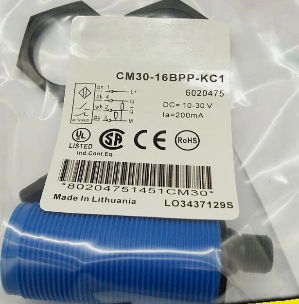 

Brand New Original CM30-25NNP-EC1 CM30-25NPP-EC1 CM12-08EBP-KC1 CM30-16BPP-KC1 CM30-15NNP-KC1 proximity switch Fast Delivery