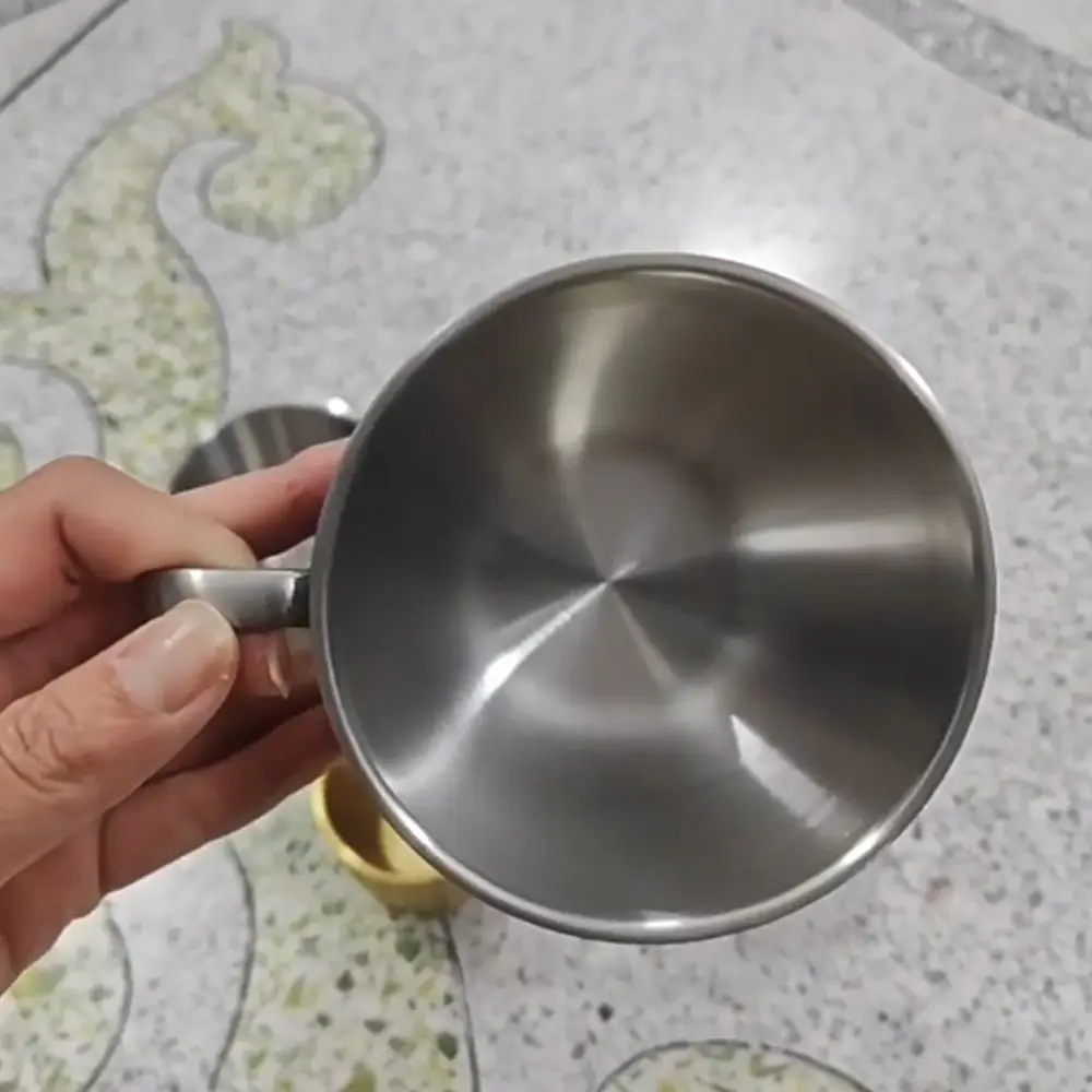 

Multi-Function Stainless Steel Double Cup Thicked Durable Drinking Cup Personalized Sturdy Wine Mug Household