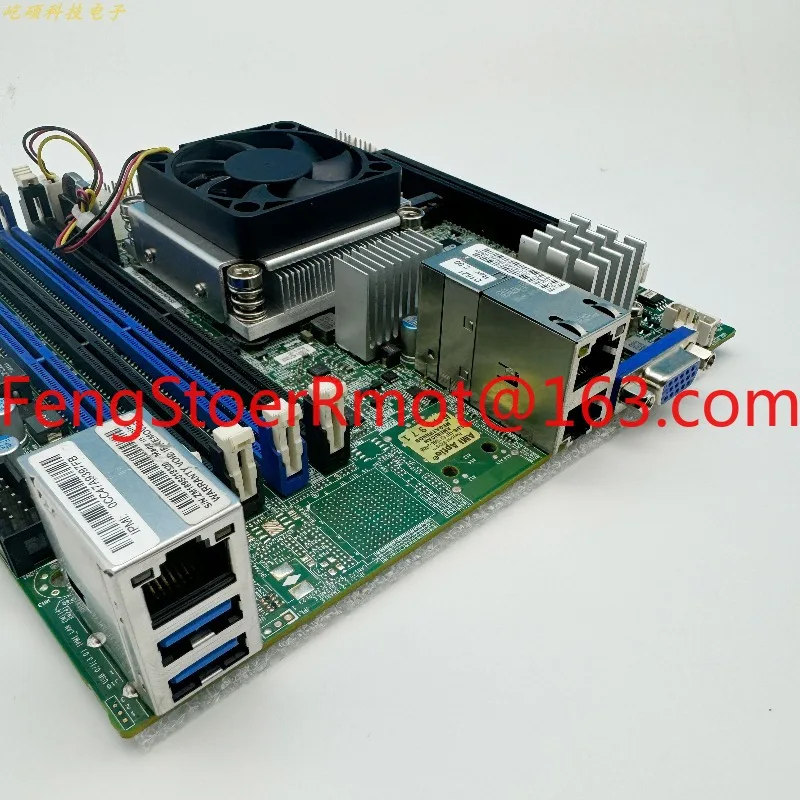 X10SDV-4C-TLN2F main board NAS Synology ITX server D1521 Dual 10 Gigabit 1581