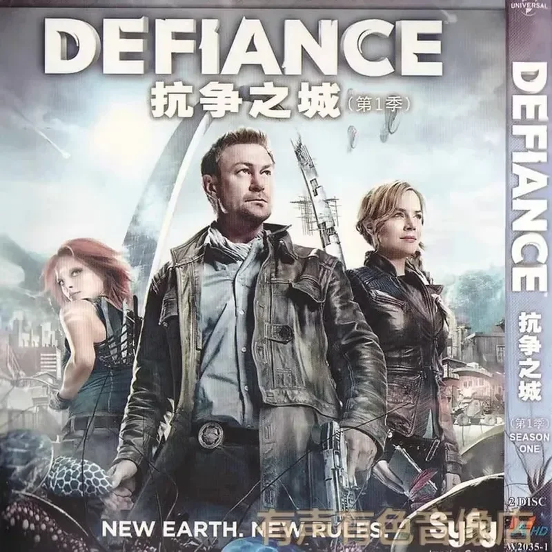 BD Blu-ray High Definition Science Fiction Action American Drama City of Resistance Seasons 1-3 10 Discs Uncut Ultra High
