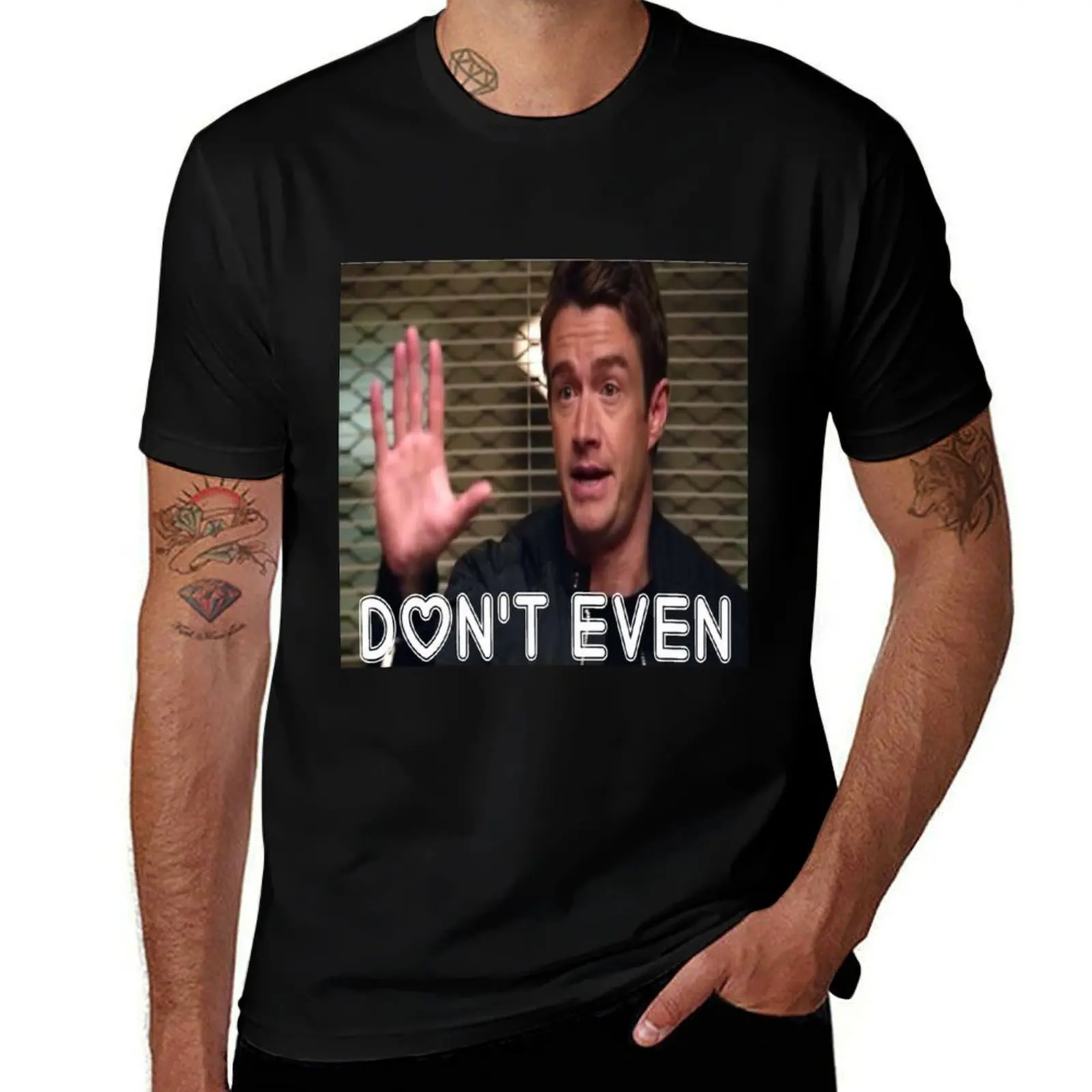 Major Lilywhite~ Don't Even T-Shirt cotton t shirts high quality T-Shirt