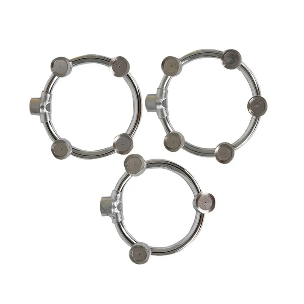 

3/4/5 Heads Round Atomizing Nozzle M14 High Pressure Electric Sprayer Misting Stainless Steel Annular Nozzle Agriculture