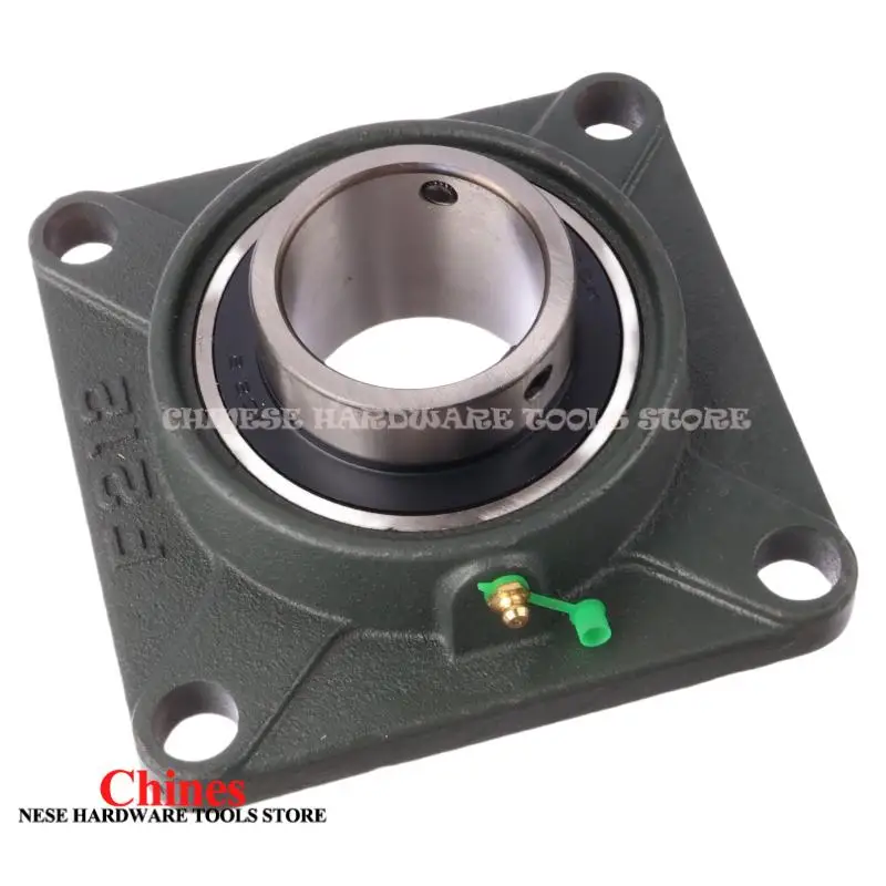 ตลับลูกปืนเม็ดกลมแบบมีร่องเรียว UCF212 สำหรับรถบรรทุก รถก่อสร้าง และเครื่องจักรกลการเกษตร พร้อมเพลาขนาด 60 มม.