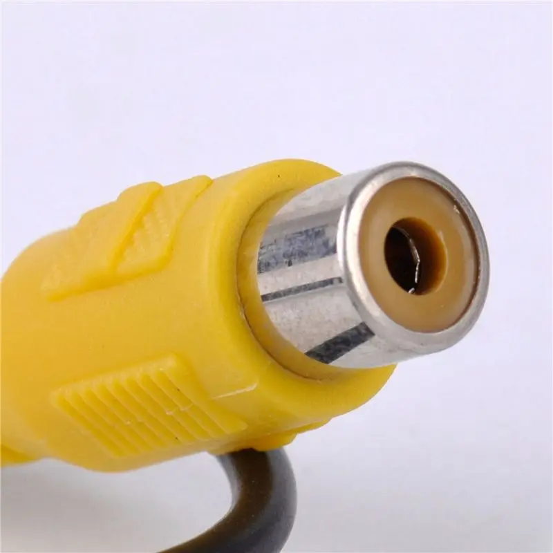 Exclusive 4Pcs 8Inch Fakra Reversing Camera RCA Cable Parking Adapter For Mercedes Benz Ford