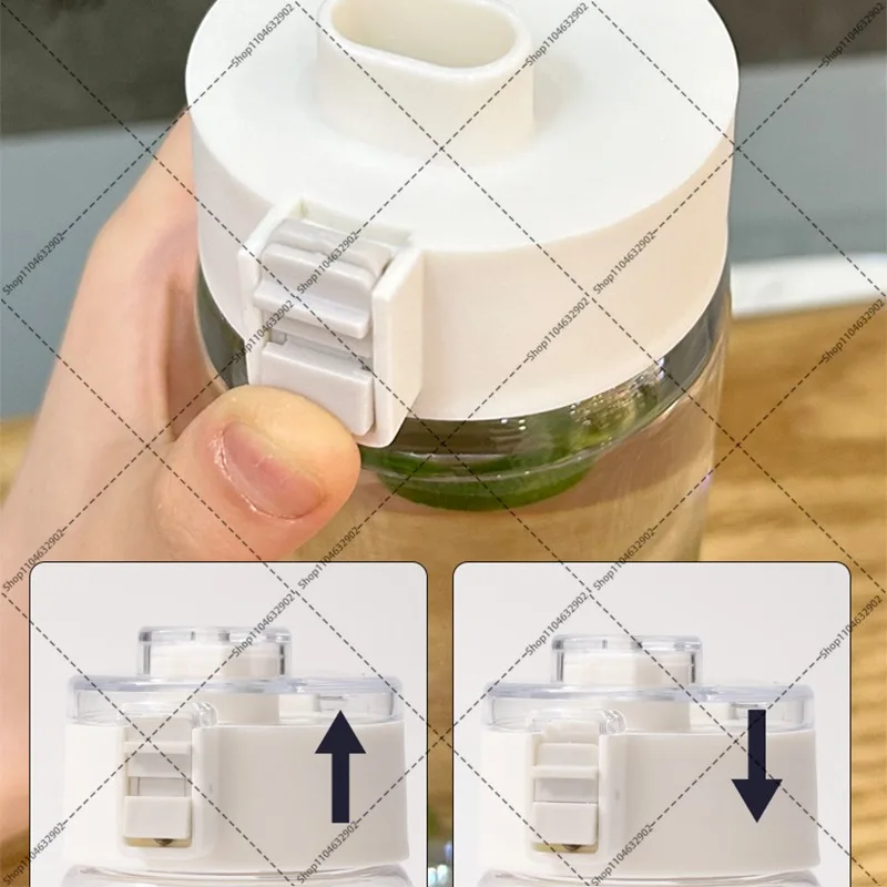 600ml Totoro Water Bottle Unisex Portable Plastic Cups Cartoon Anime Pattern Printed Cup Women Men Outdoor Sports Bottles Gifts view 6