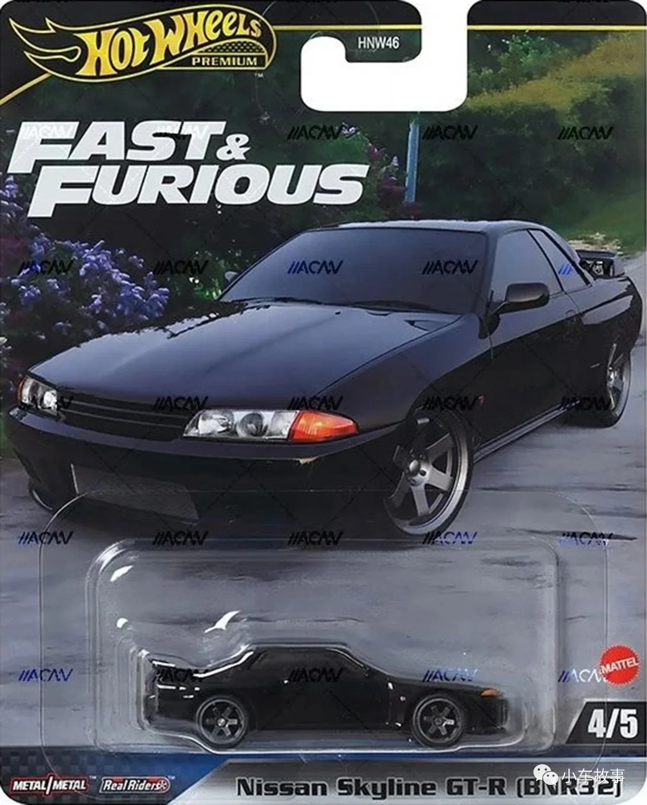 Genuine Hot Wheels Premium Car Fast & Furious Toy for Boy 1/64 Diecast Ford RS200 Nissan Skyline GTR Honda Ford Toyota AE86 Gift