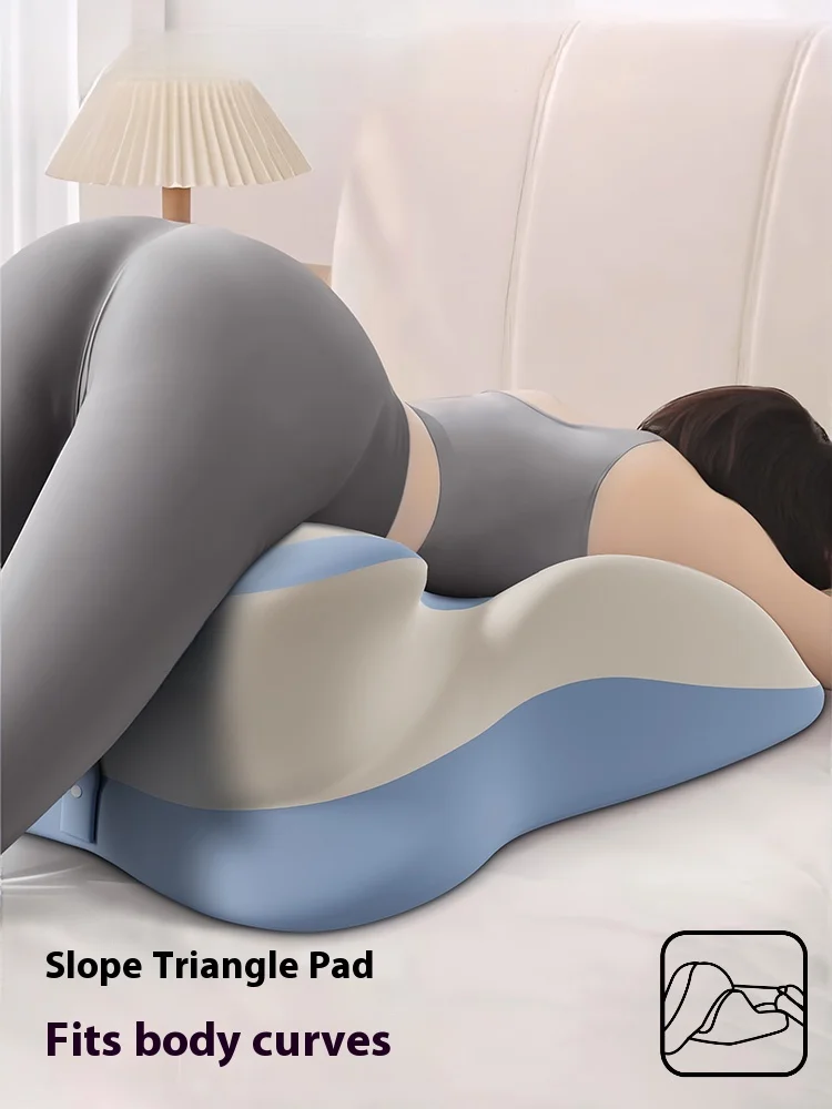 

Intimate Support Wedge Pillow - Ergonomic Position Aid Cushion for Couples with Therapeutic Memory Foam