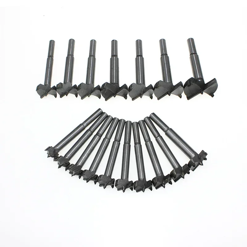 TCT Blade Flat Wing Drill Set Tool Drill Bit Woodworking Tool 15-60mm Woodworking Hole Opener Set drill bit