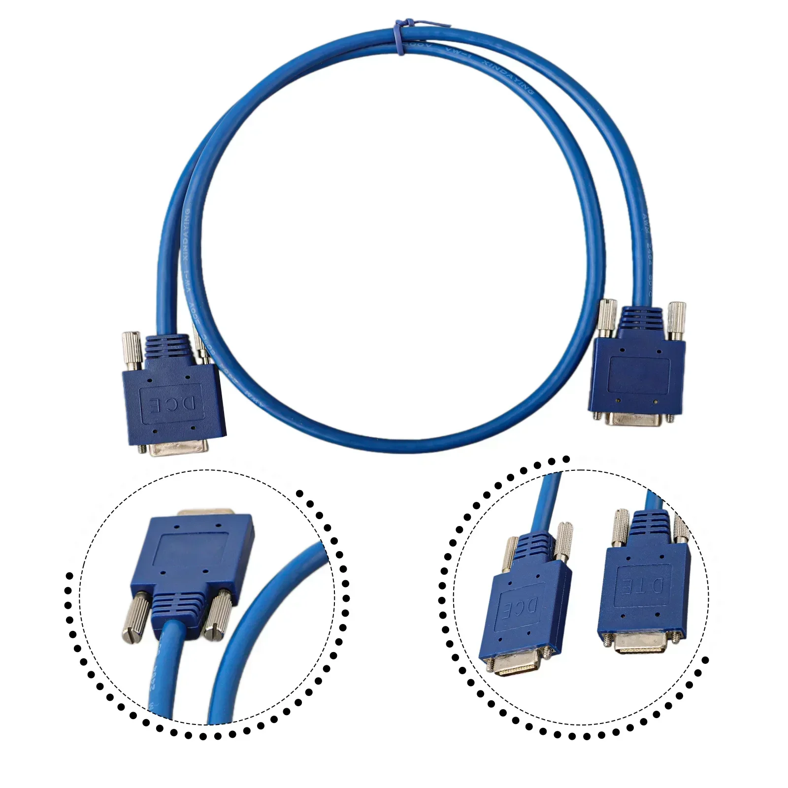1Pc For Cisco CAB-SS-2626X Cable DTE-DCE Cable 3Feet For Wic-2t Line V.26 Switch Industrial Control Router Scsi Connection Cable