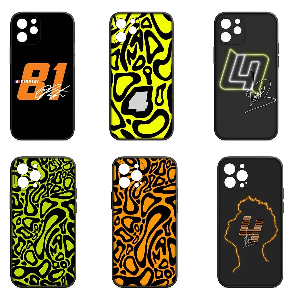 Lando LN4 Norris Supercar No4 No 4 81 16 Case for Apple iPhone 16 11 Pro XS Max X XR 6 7 8 6S Plus + SE 2022 16+ Phone Cover