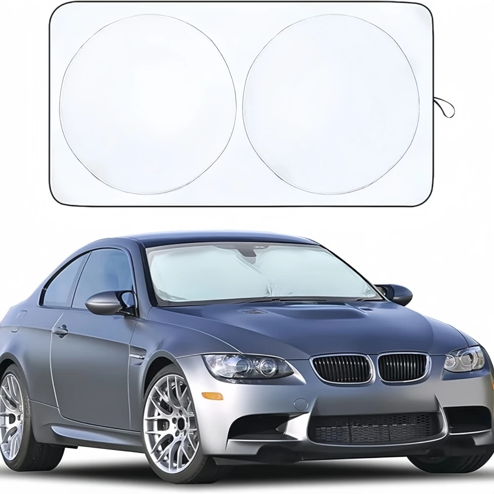 Aut ofens ter Sonnenschutz Abdeckung Sonnenschutz Windschutz scheibe Visiers chutz Windschutz scheibe Falten Auto UV-Schutz Vorhang Styling Zubehör