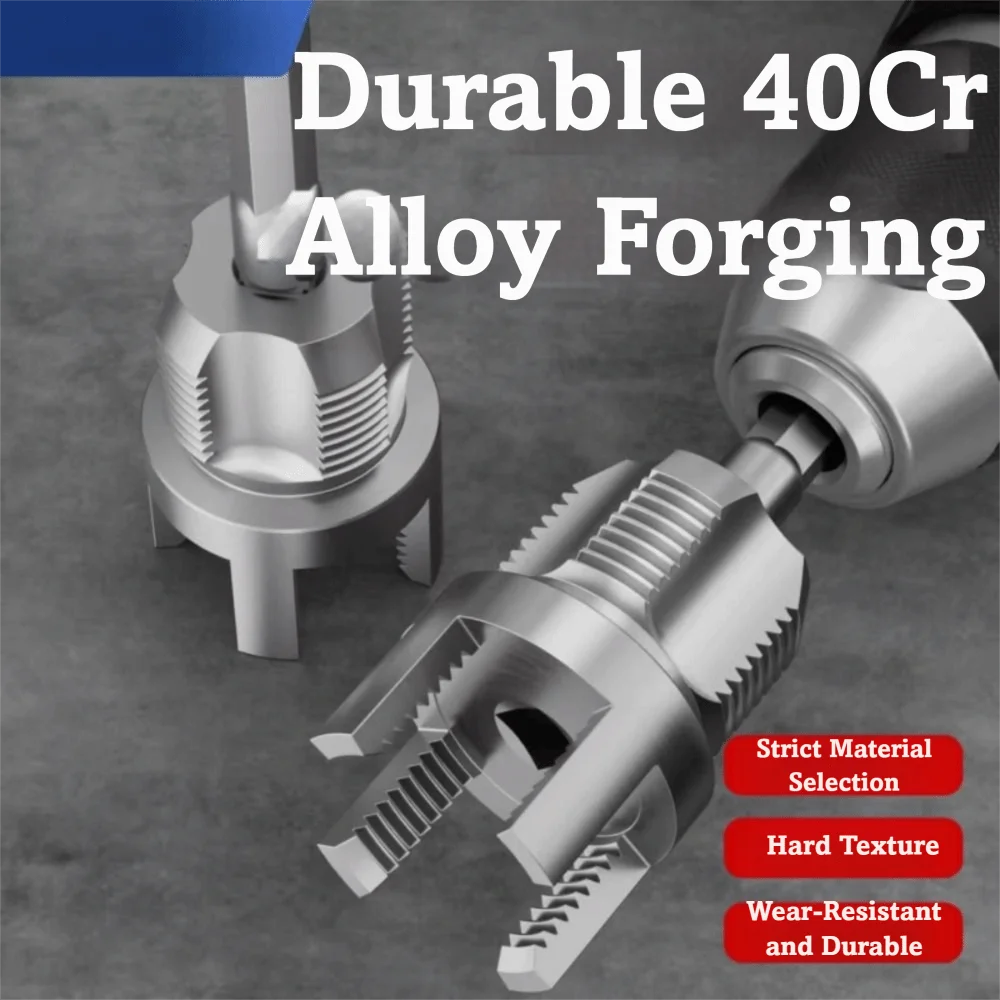 

1 Inch Pipe Threader Internal External Easy-Operate Pipe Tapping Tool Multi-Use All-Purpose PVC PPR Threading Tap