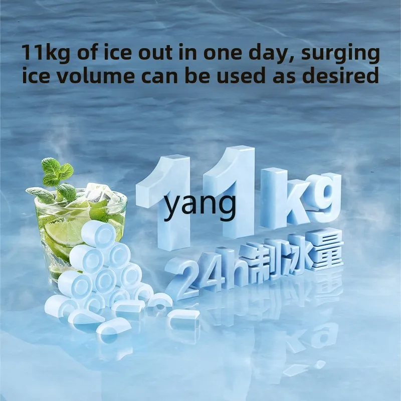 CX Small Automatic Home Ice Machine Dormitory Outdoor Ice Cube Machine Commercial Milk Tea Ice Machine