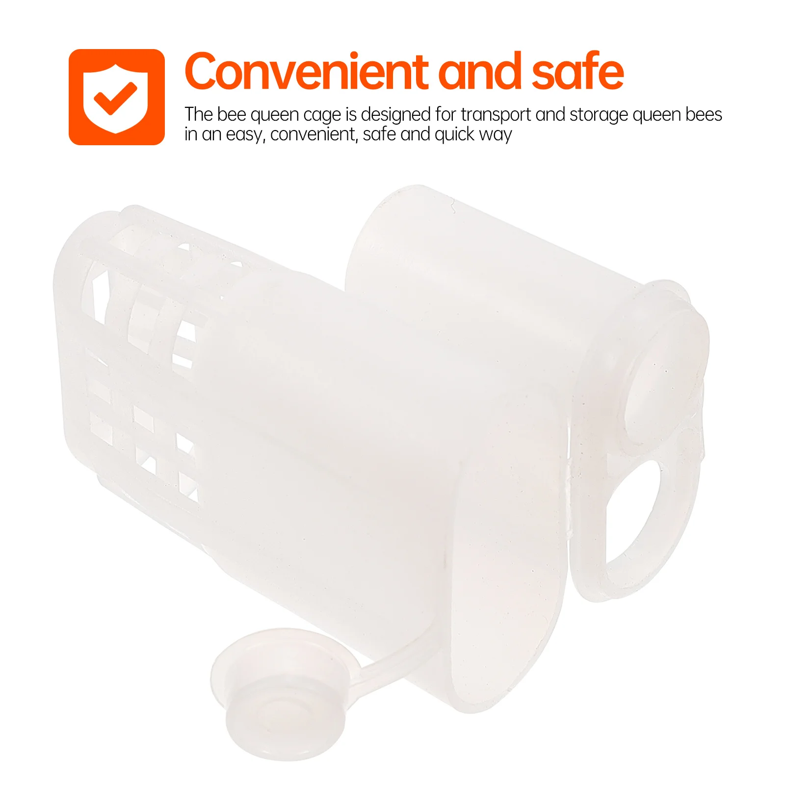 

10Pcs Bee Queen Cage Plastic Easy Use Beekeeper Transport Colony Division Beekeeping Tools Bee Cages Beekeeping Supplies