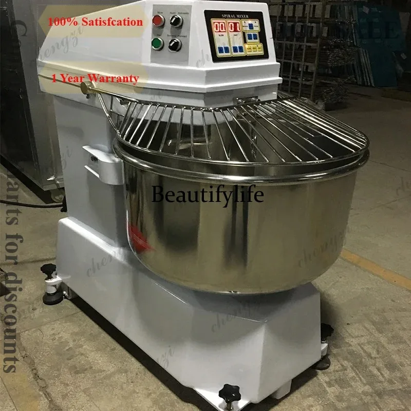 

Commercial Industrial Noodle Bread Spiral Dough Mixer 25 50 100 kg 250l 25kg 50kg 100kg 150kg 200kg Flour Mix Machine for Bakery